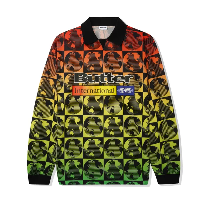 Butter Goods Atlas LS Jersey Multi Men Shirts