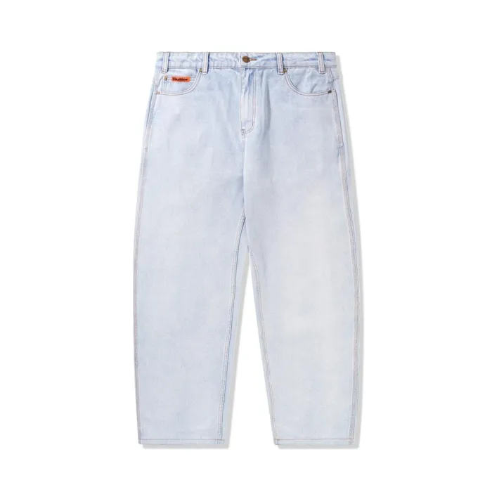 Butter Goods Baggy Denim Jeans Light Blue Men Pants