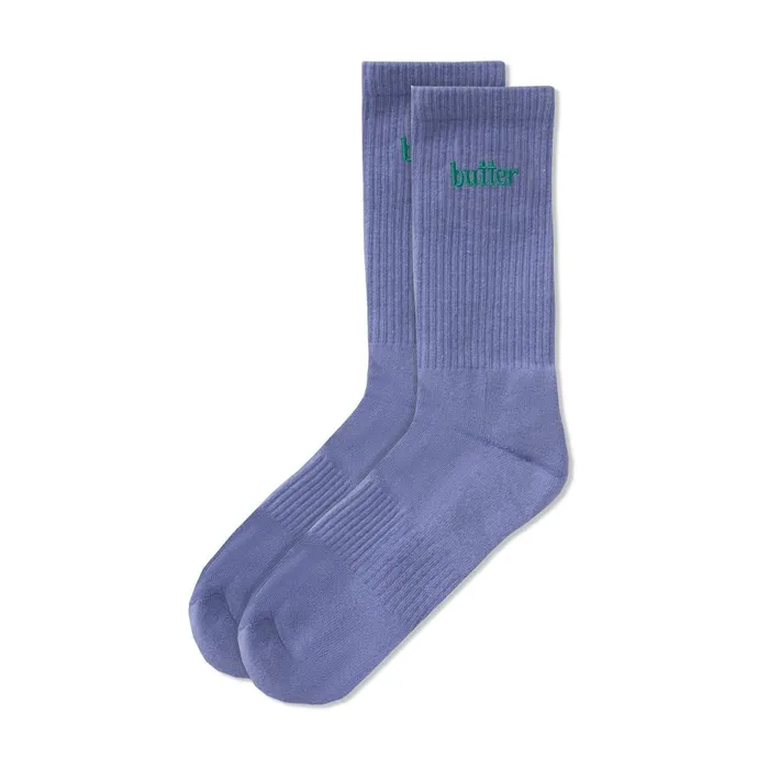 Butter Goods Basic Socks Slate Men Accessories