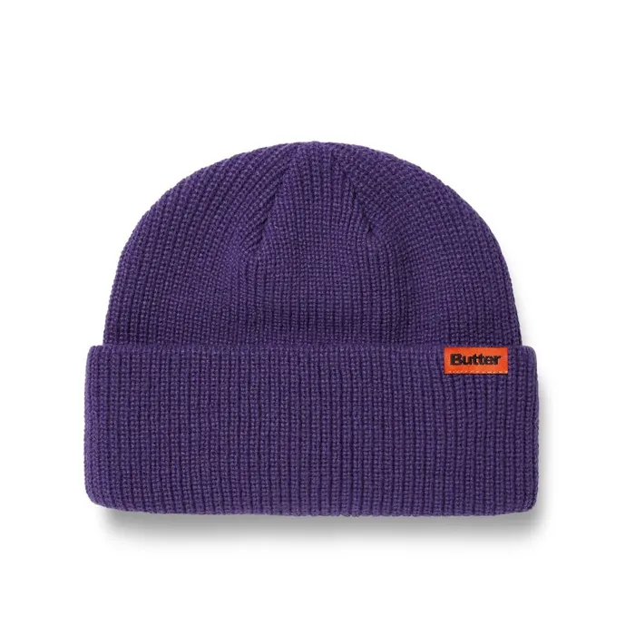 Butter Goods Beanies Men Tall Wharfie Beanie Dusk