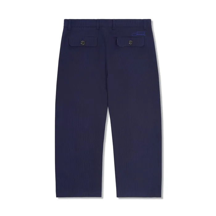 Butter Goods Blue Note Casual Suit Pants Navy Seersucker Men Pants Butter Goods Blue Note Casual Suit Pants Navy Seersucker Men Pants