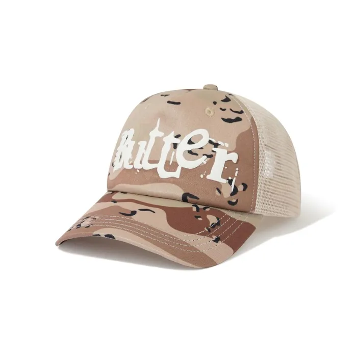 Butter Goods Breakdown Trucker Cap Desert Camo Men Hats
