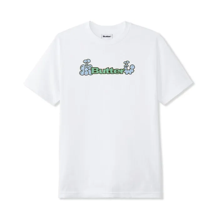 Butter Goods Bugs Logo Tee White Men TShirts
