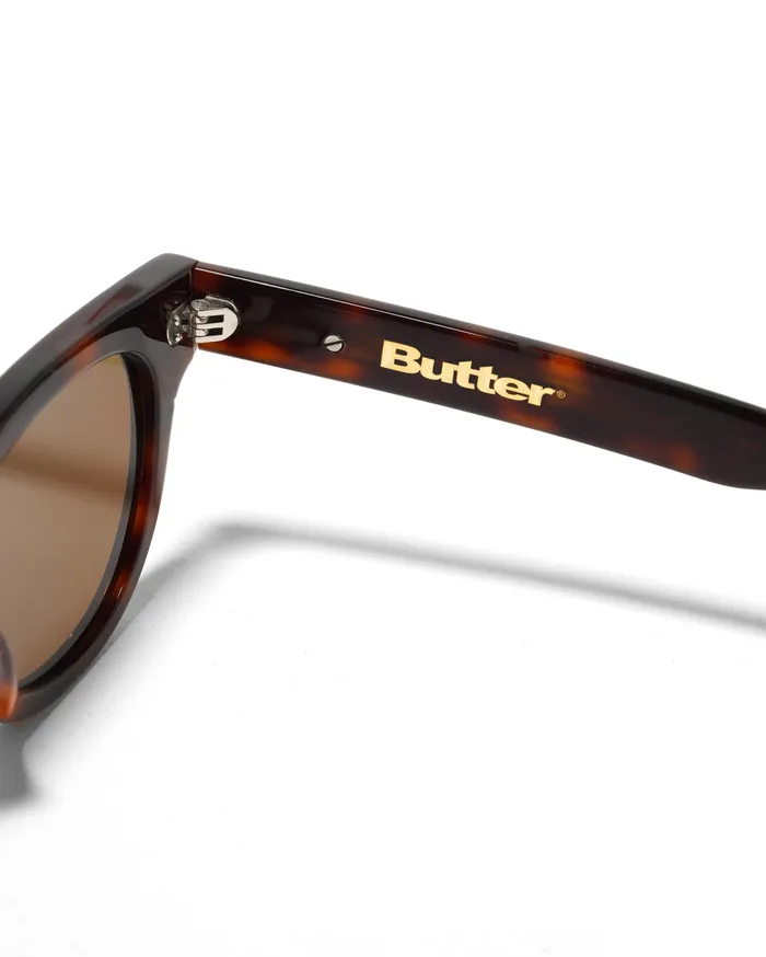 Butter Goods Conquistador Sunglasses Tortoise Shell Men Accessories