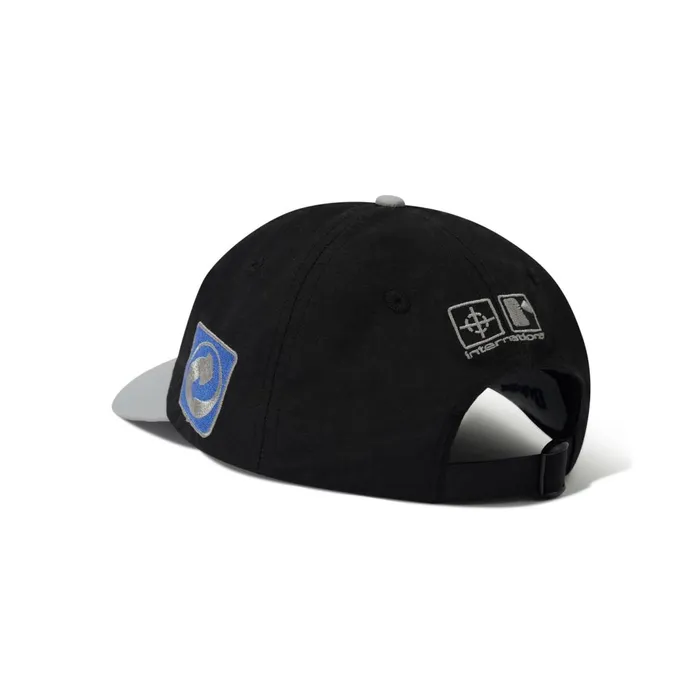 Butter Goods Corrosive 6 Panel Cap Black Grey Men Hats