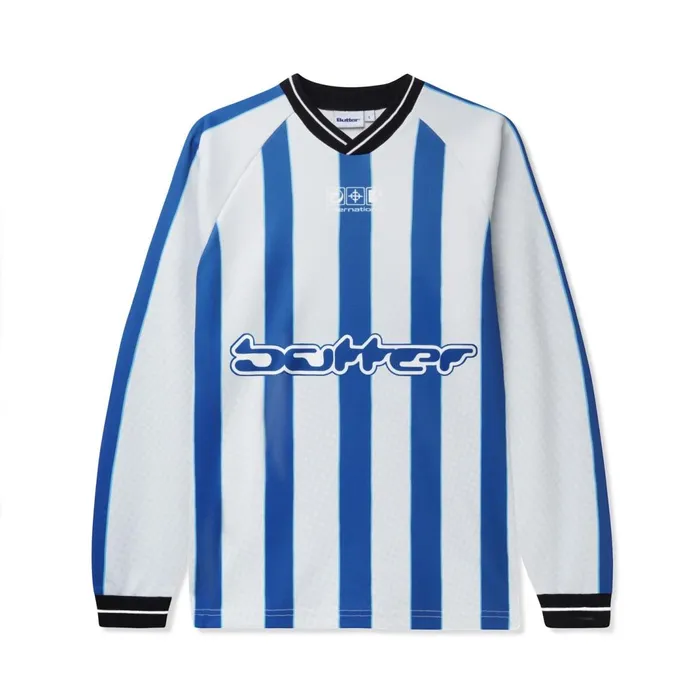 Butter Goods Corrosive LS Jersey White Men Shirts