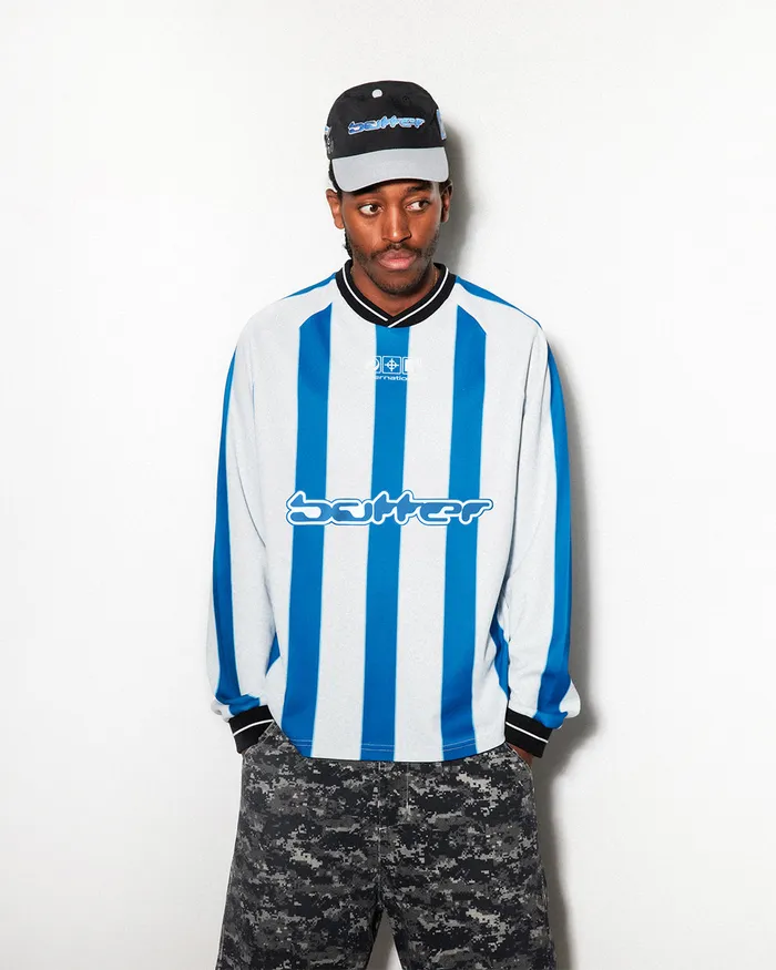 Butter Goods Corrosive LS Jersey White Men Shirts