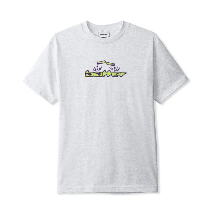 Butter Goods Corrosive Tee Ash Men TShirts