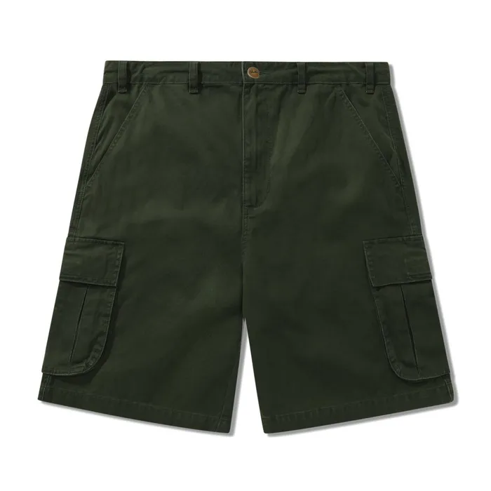 Butter Goods Field Cargo Shorts Forest Green Men Shorts