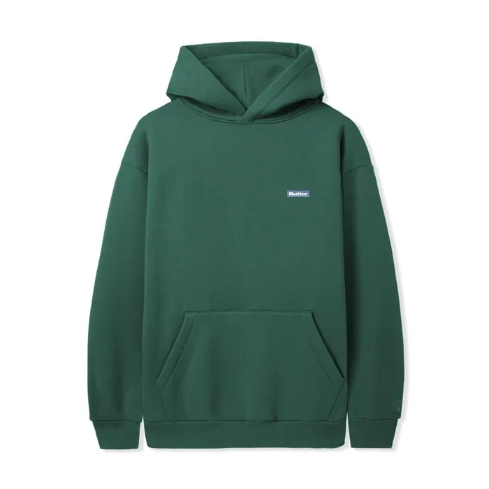 Butter Goods Fleece Men Basic Pullover Hood Forest