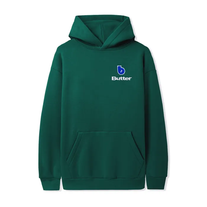 Butter Goods Fleece Men Finest Logo Pullover Hood Forest