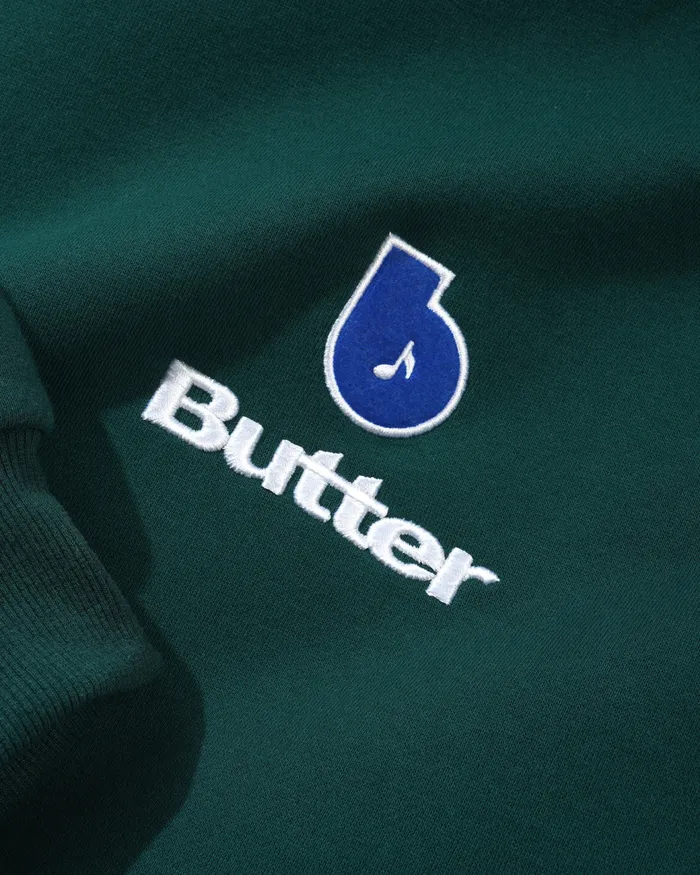Butter Goods Fleece Men Finest Logo Pullover Hood Forest Butter Goods Fleece Men Finest Logo Pullover Hood Forest