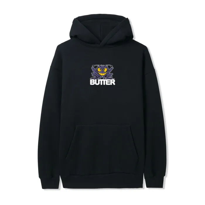 Butter Goods Fleece Men Insect Pullover Hood Black