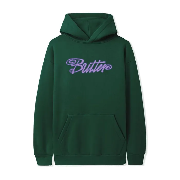 Butter Goods Fleece Men Jive Pullover Hood Fern