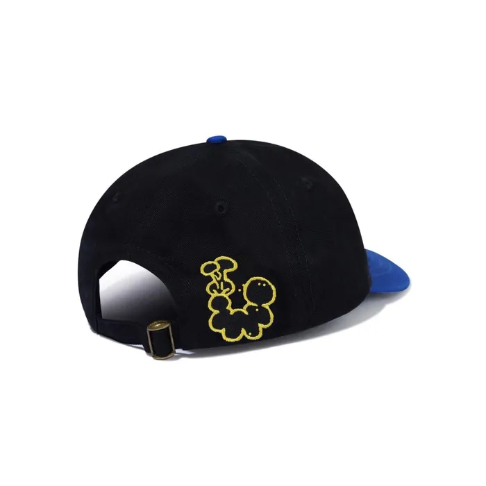 Butter Goods Hats Men Bugs 6 Panel Cap Black Royal Butter Goods Hats Men Bugs 6 Panel Cap Black Royal