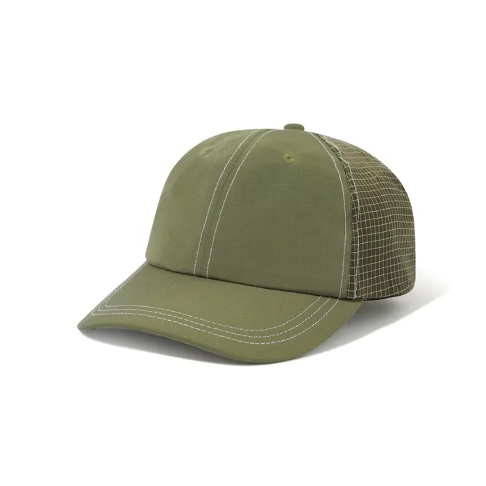 Butter Goods Hats Men Nylon Ripstop 6 Panel Cap Army