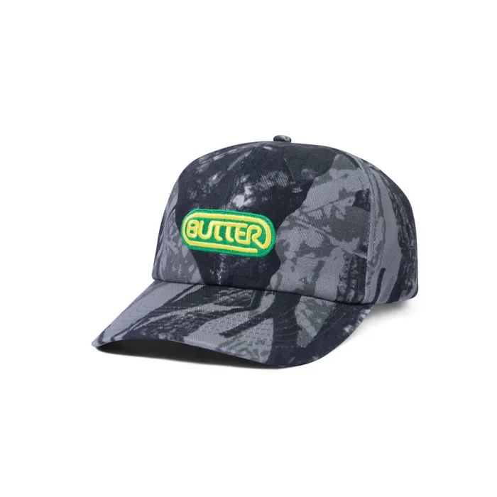 Butter Goods Hats Men Woodlands Snapback Cap Black