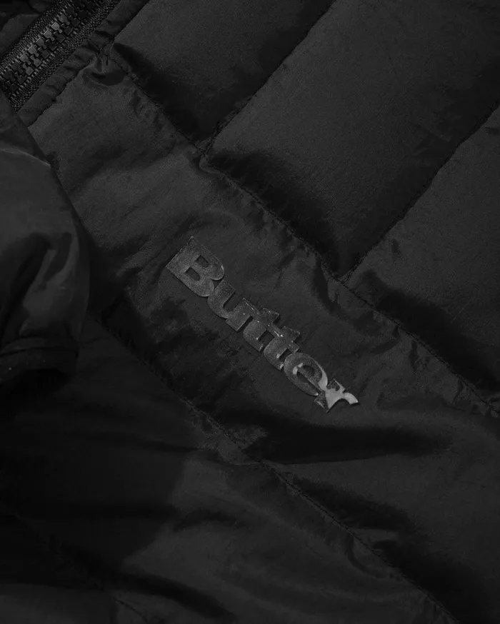 Butter Goods Hooded Puffer Jacket Black Men Jackets Butter Goods Hooded Puffer Jacket Black Men Jackets