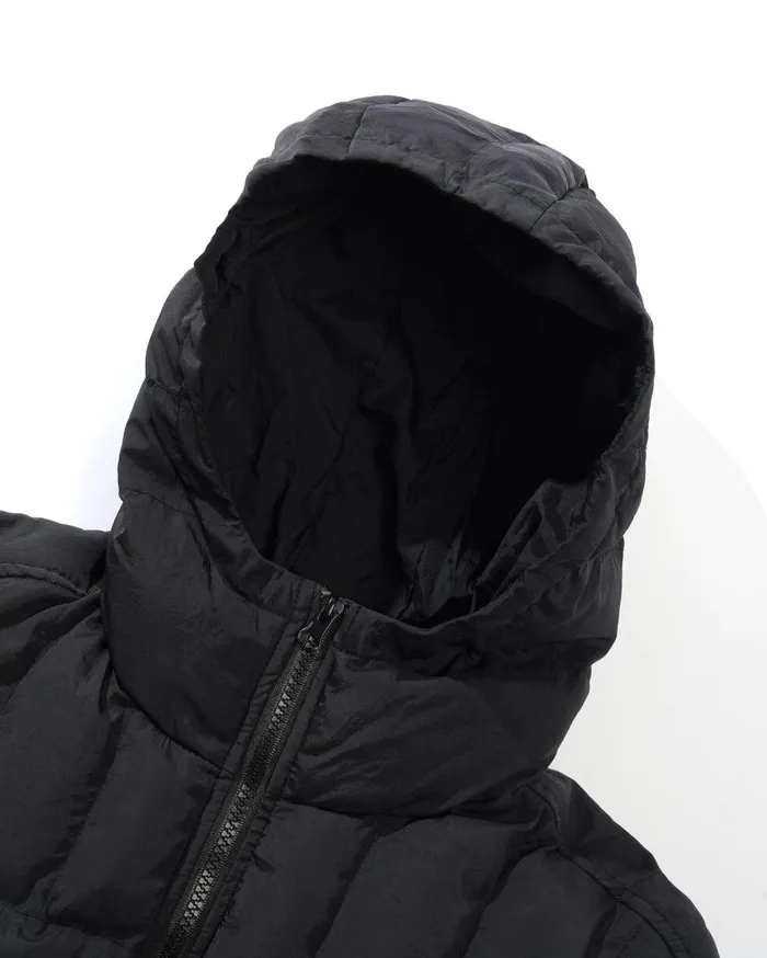 Butter Goods Hooded Puffer Jacket Black Men Jackets Butter Goods Hooded Puffer Jacket Black Men Jackets
