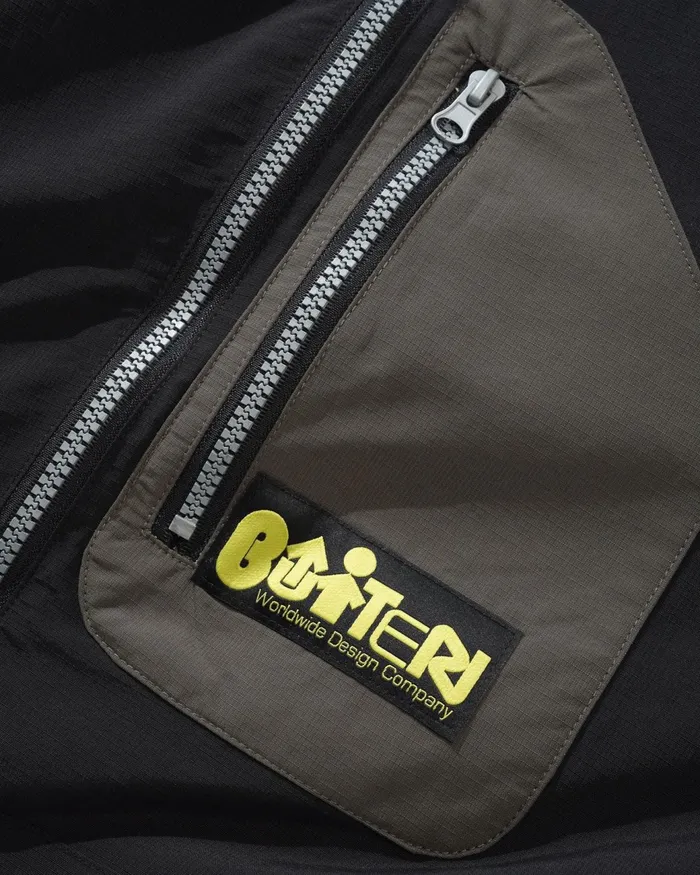 Butter Goods Jackets Men Ripstop Jacket Black Butter Goods Jackets Men Ripstop Jacket Black