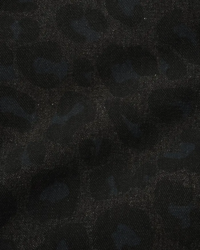 Butter Goods Leopard Denim Jeans Black Men Pants Butter Goods Leopard Denim Jeans Black Men Pants