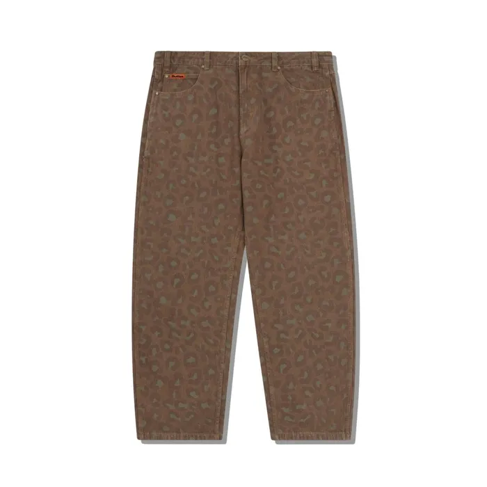 Butter Goods Leopard Denim Jeans Rust Men Pants