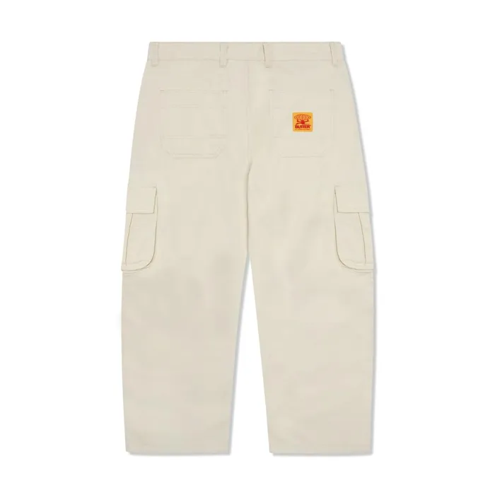 Butter Goods Pants Men Field Cargo Pants Washed Bone Butter Goods Pants Men Field Cargo Pants Washed Bone