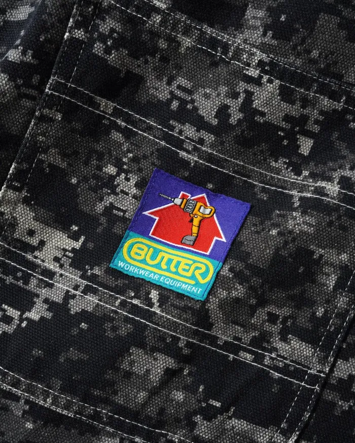 Butter Goods Pants Men Work Pants Dark Digital Camo Butter Goods Pants Men Work Pants Dark Digital Camo