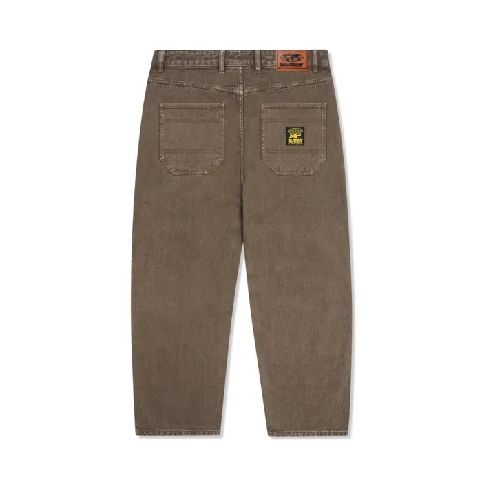 Butter Goods Patch Pocket Denim Jeans Sandalwood Men Pants Butter Goods Patch Pocket Denim Jeans Sandalwood Men Pants