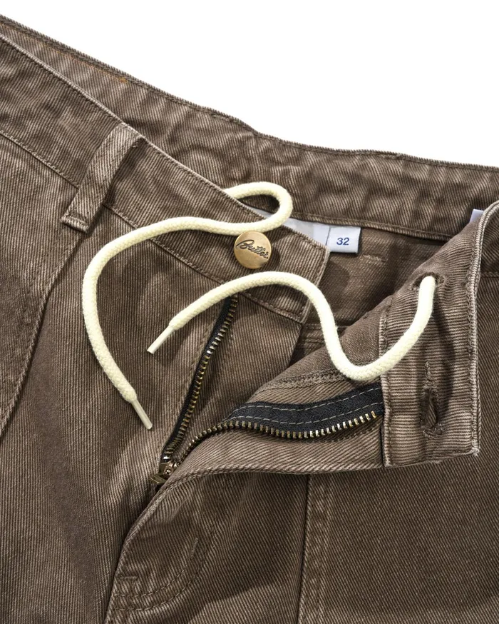 Butter Goods Patch Pocket Denim Jeans Sandalwood Men Pants Butter Goods Patch Pocket Denim Jeans Sandalwood Men Pants