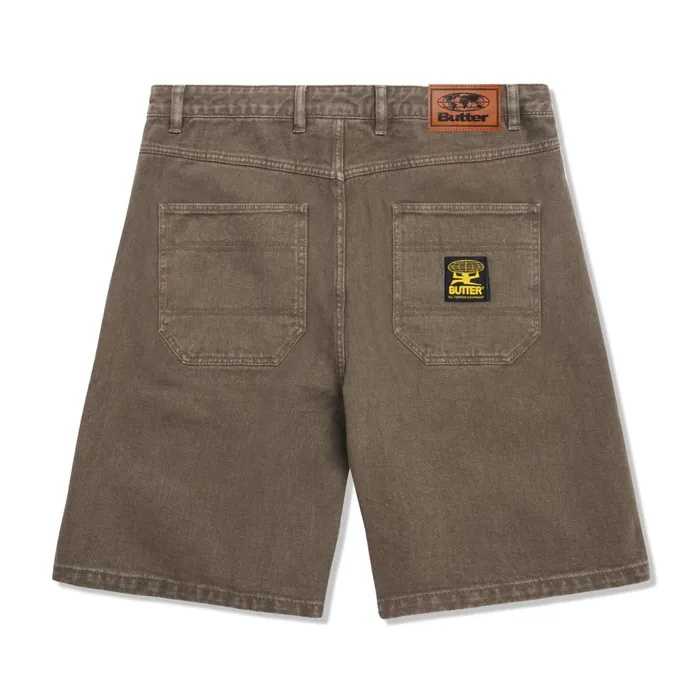 Butter Goods Patch Pocket Denim Shorts Sandalwood Men Shorts Butter Goods Patch Pocket Denim Shorts Sandalwood Men Shorts