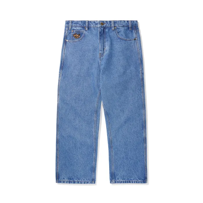 Butter Goods Pooch Relaxed Denim Jeans Washed Indigo Men Pants