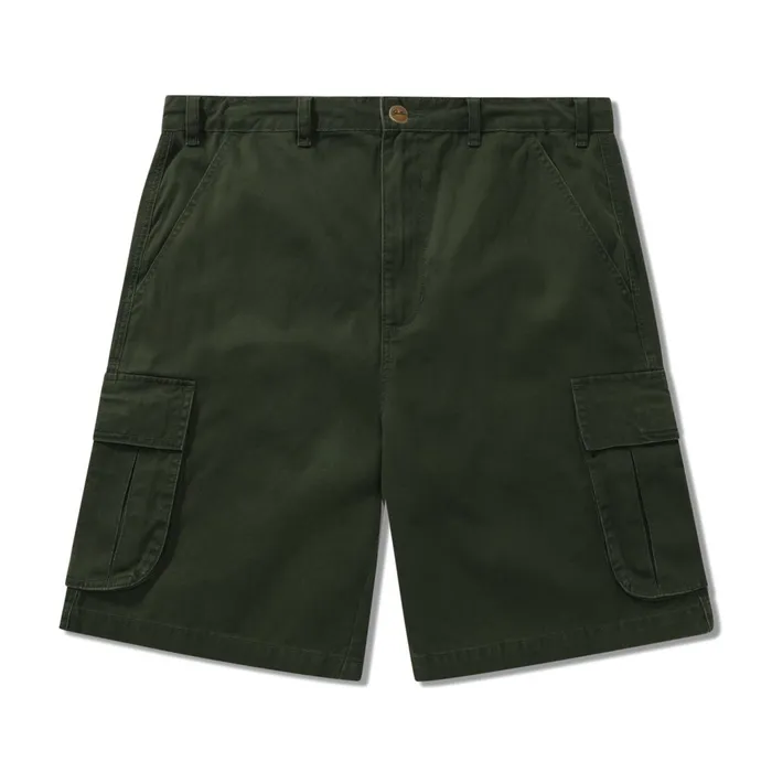 Butter Goods Shorts Men Field Cargo Shorts Forest Green