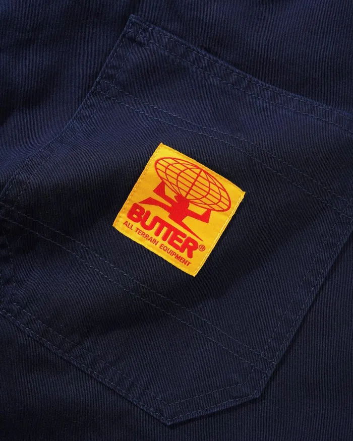 Butter Goods Shorts Men Field Cargo Shorts Navy Butter Goods Shorts Men Field Cargo Shorts Navy