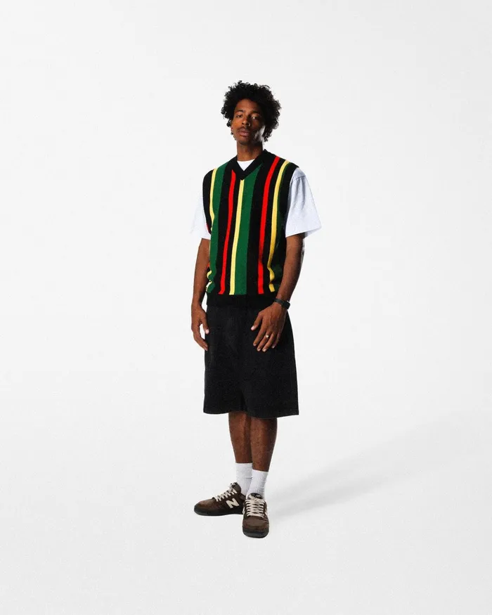 Butter Goods Shorts Men Patch Pocket Denim Shorts Washed Black