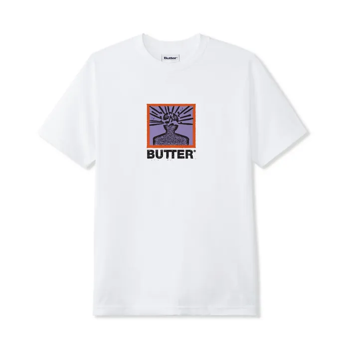 Butter Goods TShirts Men Explosion Tee White
