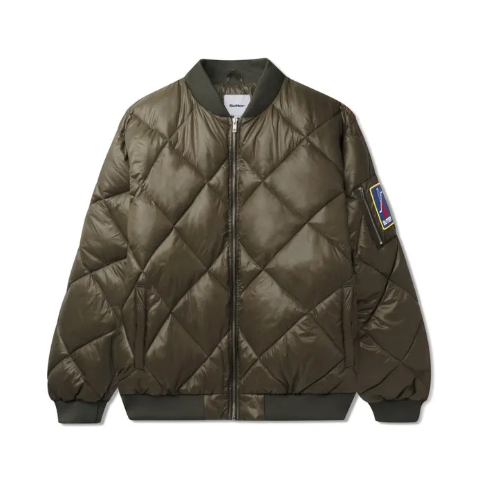 Butter Goods Temperature Bomber Jacket Army Men Jackets