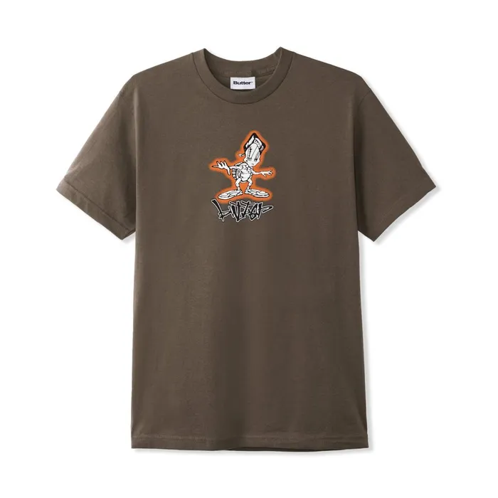 Butter Goods Turtle Tee Brown Men TShirts
