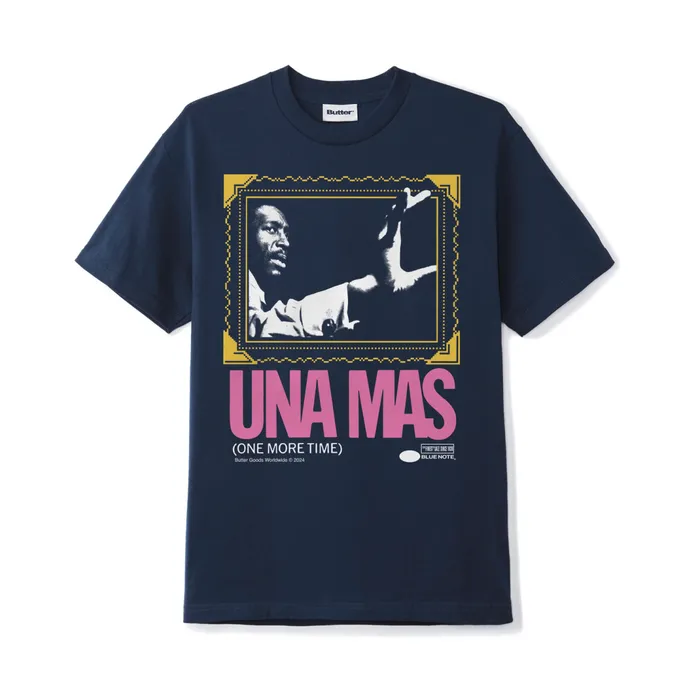 Butter Goods Una Mas Tee Navy Men TShirts