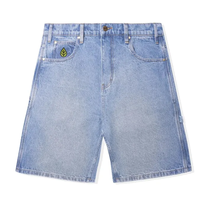 Butter Goods Weathergear Heavy Weight Denim Shorts Worn Indigo Men Shorts