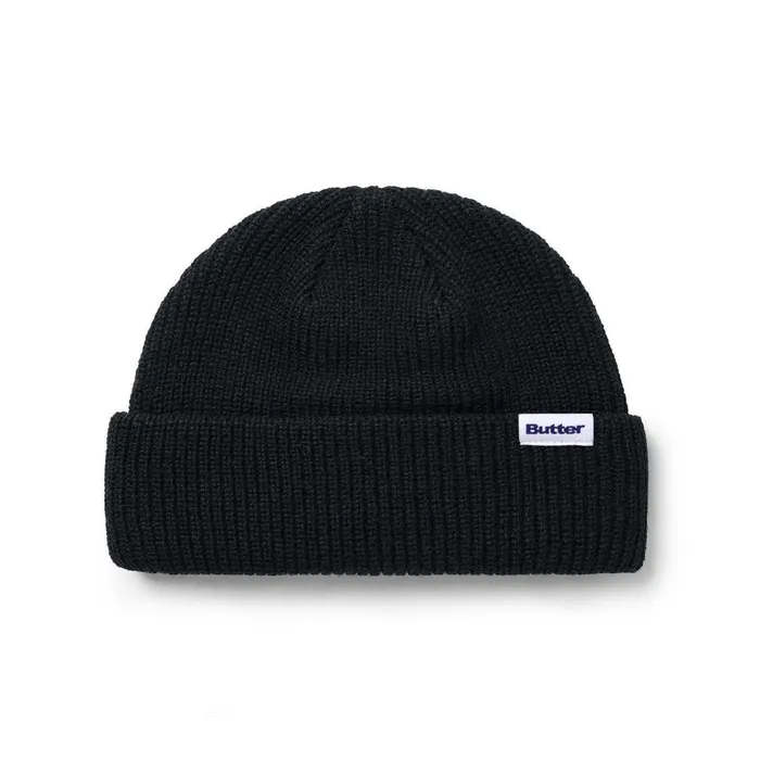 Butter Goods Wharfie Beanie Black Men Beanies