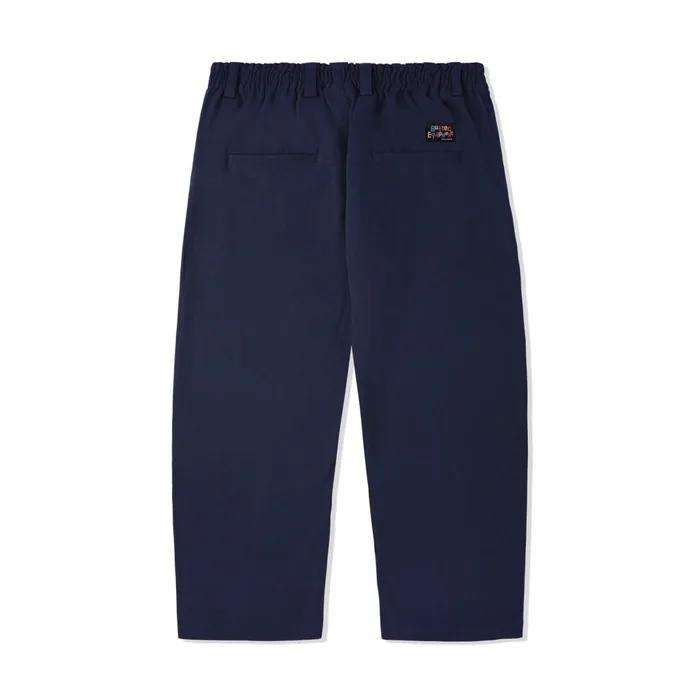 Butter Goods Wide Leg Pants Navy Men Pants Butter Goods Wide Leg Pants Navy Men Pants