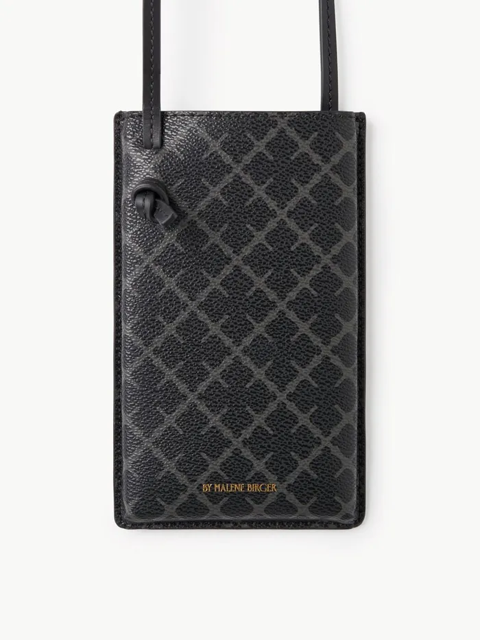 By Malene Birger Andre Accessories Dame Ivy Mobiltaske Charcoal