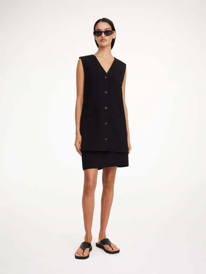 By Malene Birger Blazere Dame Francinne Vest Black