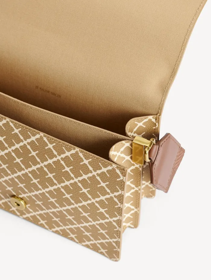 By Malene Birger Tasker Dame Loenna Shoulder Bag Golden Beige