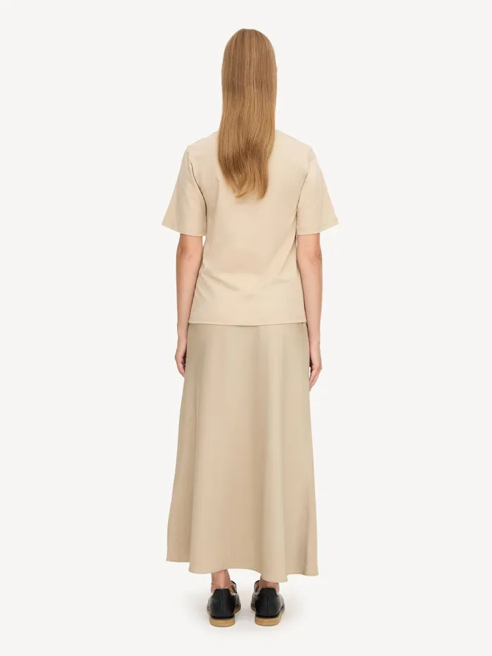 By Malene Birger Toppe Dame Hedil TShirt I Bomuld Tehina