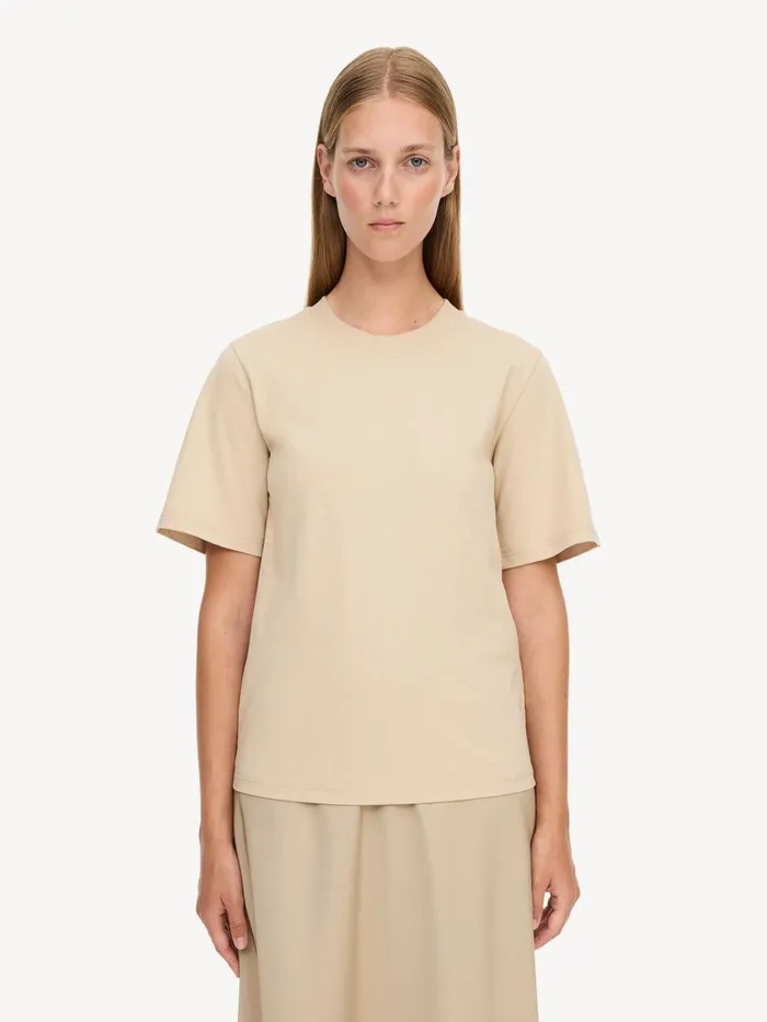 By Malene Birger Toppe Dame Hedil TShirt I Bomuld Tehina