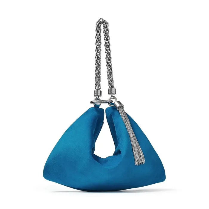 Callie Olympic Suede Clutch Bag With Chain Strap Olympic Women JIMMY CHOO Clutch Bags Callie Olympic Suede Clutch Bag With Chain Strap Olympic Women JIMMY CHOO Clutch Bags