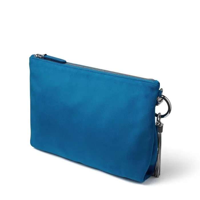 Callie Olympic Suede Clutch Bag With Chain Strap Olympic Women JIMMY CHOO Clutch Bags