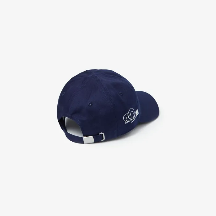 Caps and Hats Lacoste Mens SPORT Miami Open Print Cotton Cap Navy BlueWhite Online Outlet Store